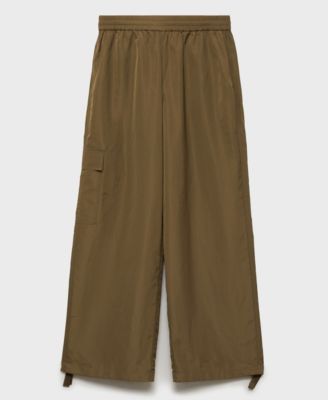 MANGO - Women's Straight Cargo Pants