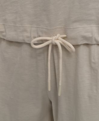 Женский облегающий пуловер с завязками спереди от DKNY