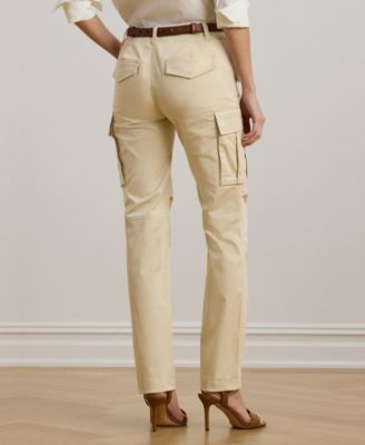 Women's Cotton Sateen Cargo Pant
