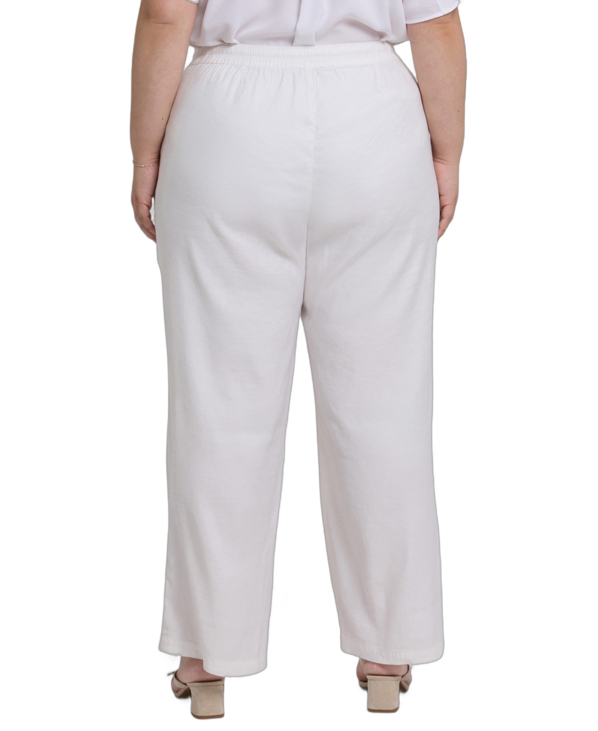 Nydj Plus Size Relaxed Drawstring Pants