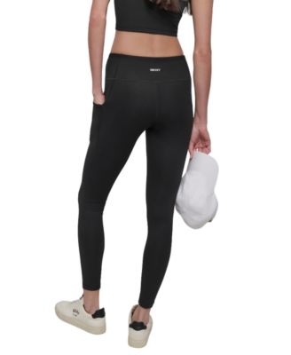 Женские облегающие брюки DKNY с высокой талией во всю длину