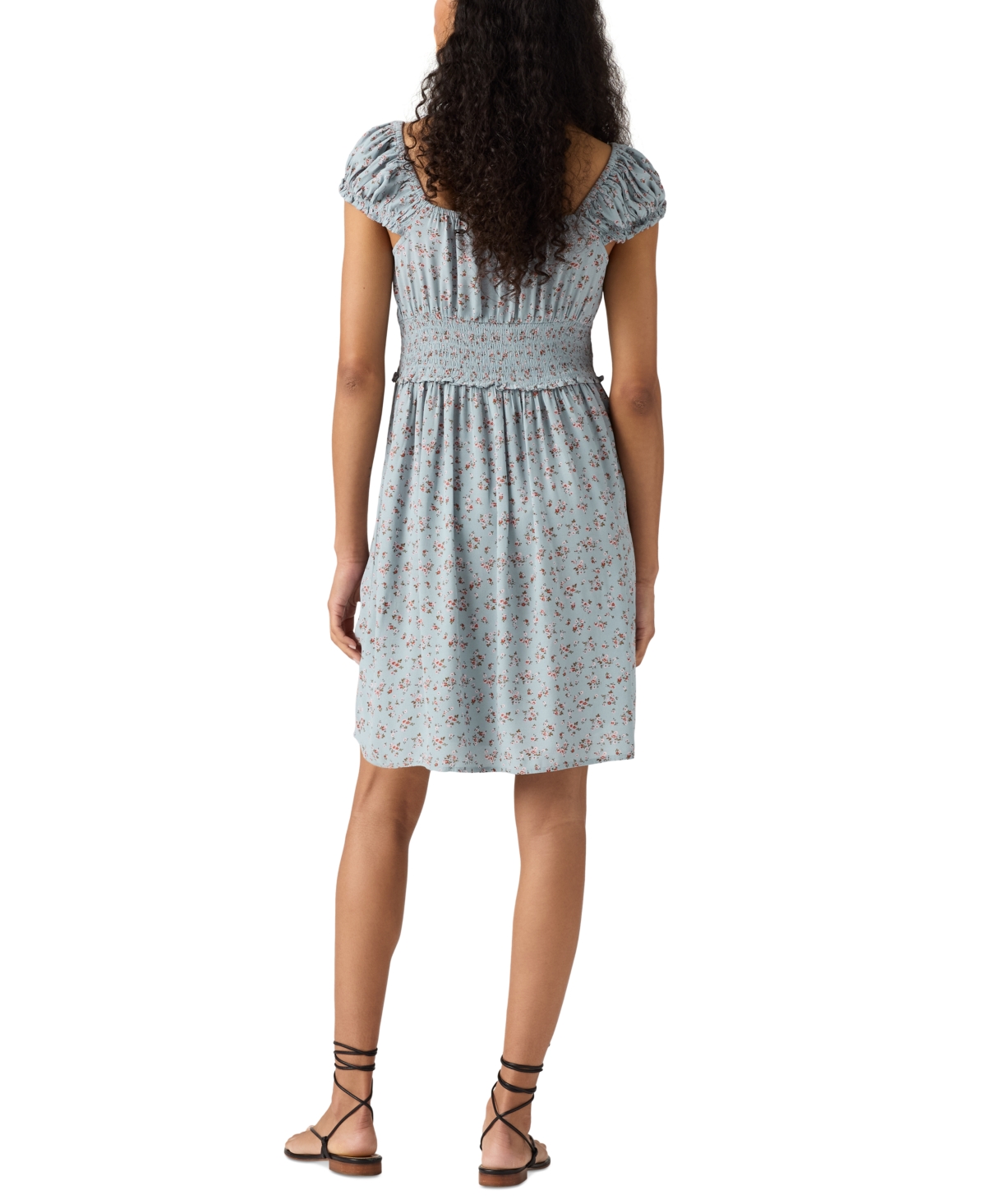 Shop Levi's Women's Yara Printed Crepe Mini Dress