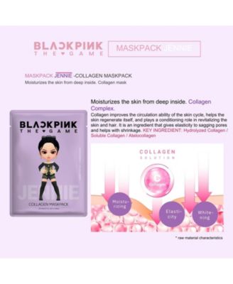 "BLACKPINK THE GAME" MASKPACK SET - JENNIE (COLLAGEN)