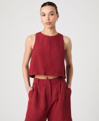 French Connection - Women's Birdie Crewneck Sleeveless Top