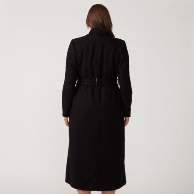 Вязаный бежевый свитер Cadence бежевого цвета с горловиной черепахи Estelle Plus Size