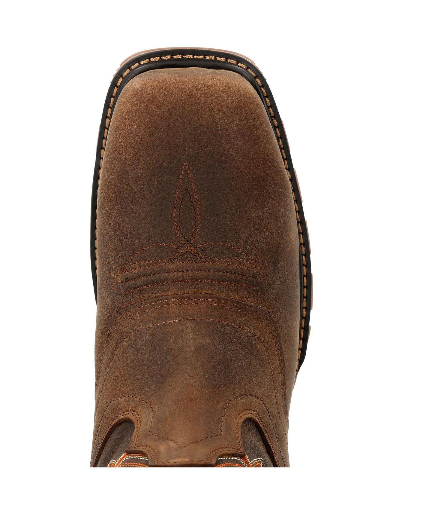 Мужские ботинки Durango Maverick XP Composite Toe Waterproof Western Work Boot, цвет: Коричневый, вариант 1 — фото 5