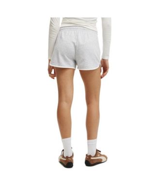 Женская футболка ИЗ хлопка С подолом В виде дельфина, лицензированная модель Micro Mini Short