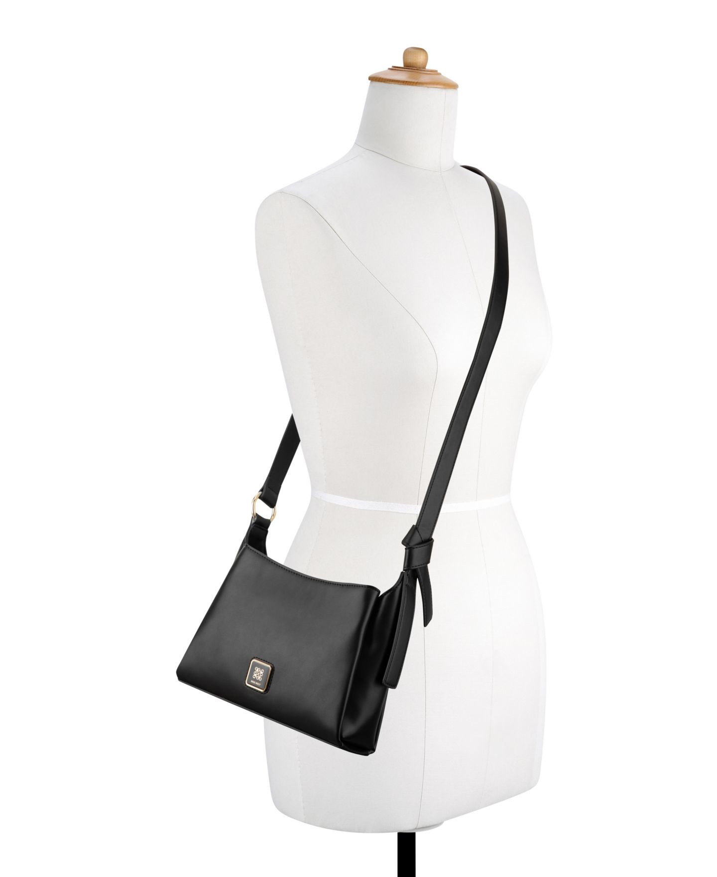 Женская сумка Nine West Lyra Small Crossbody, цвет: Чёрный — фото 3