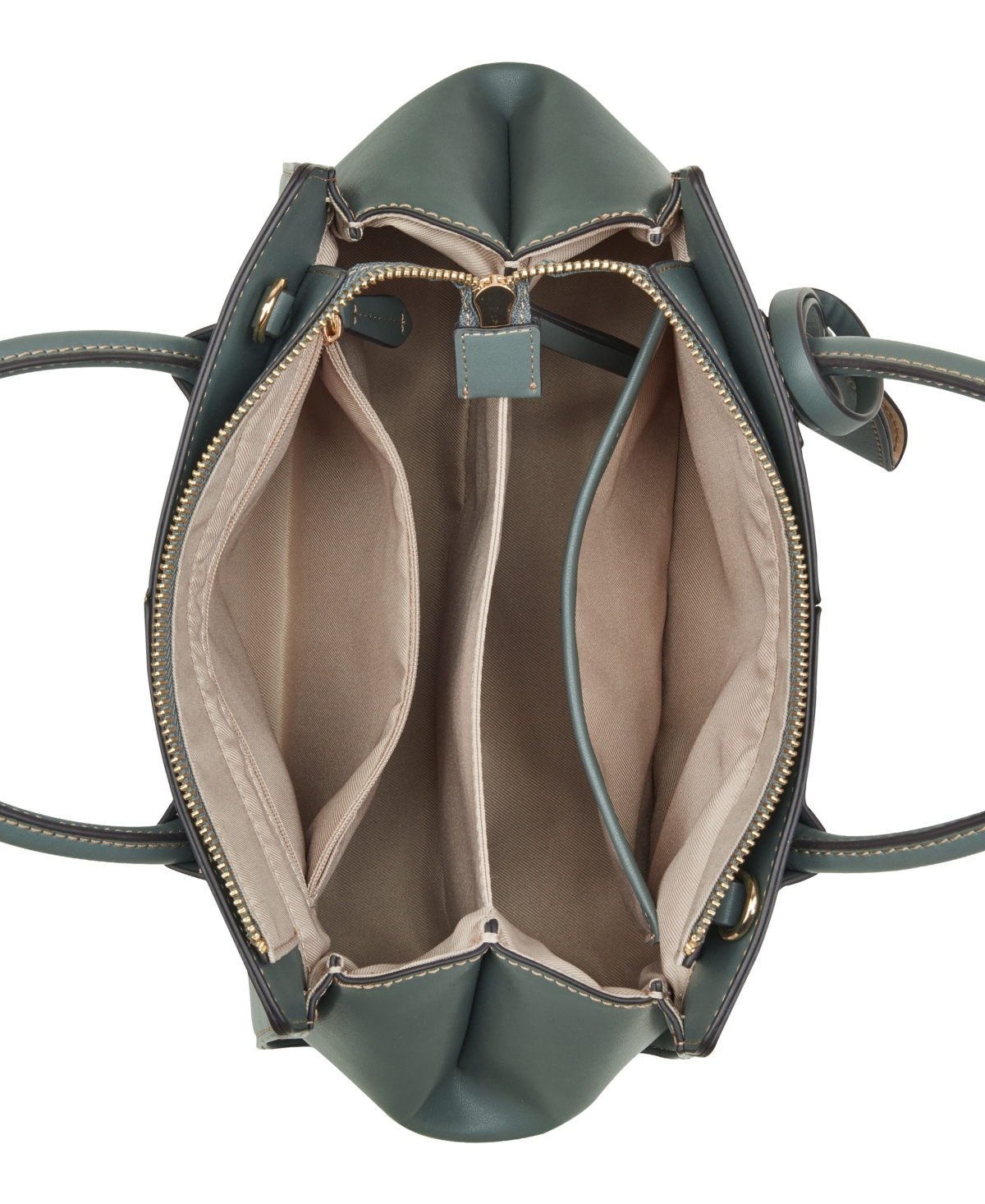 Nine West Paxtin Medium Satchel Bag In Green