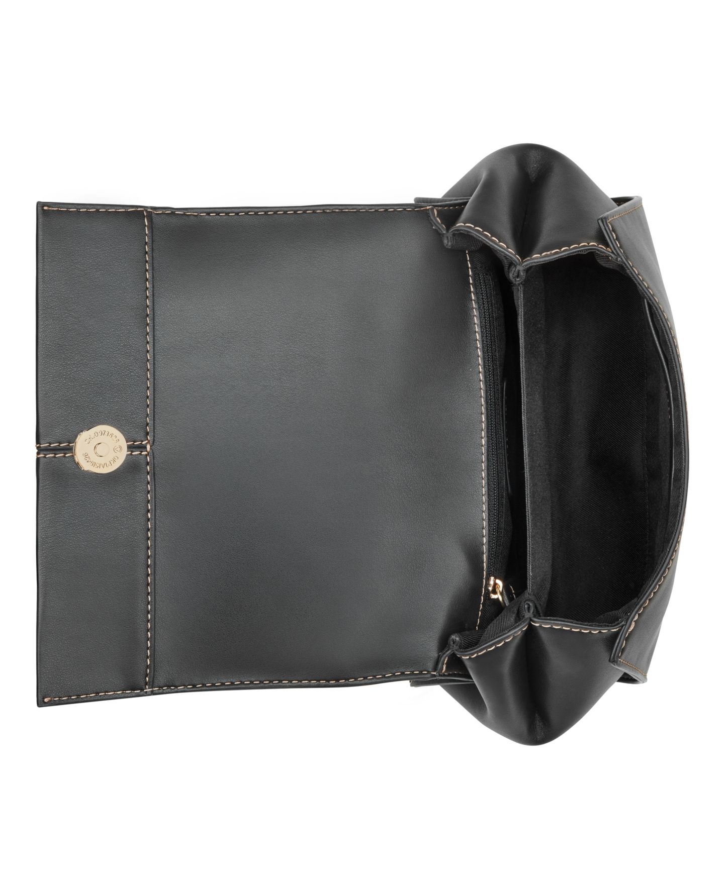 Женская сумка Nine West Paxtin Convertible Medium Crossbody Flap, цвет: Чёрный — фото 3
