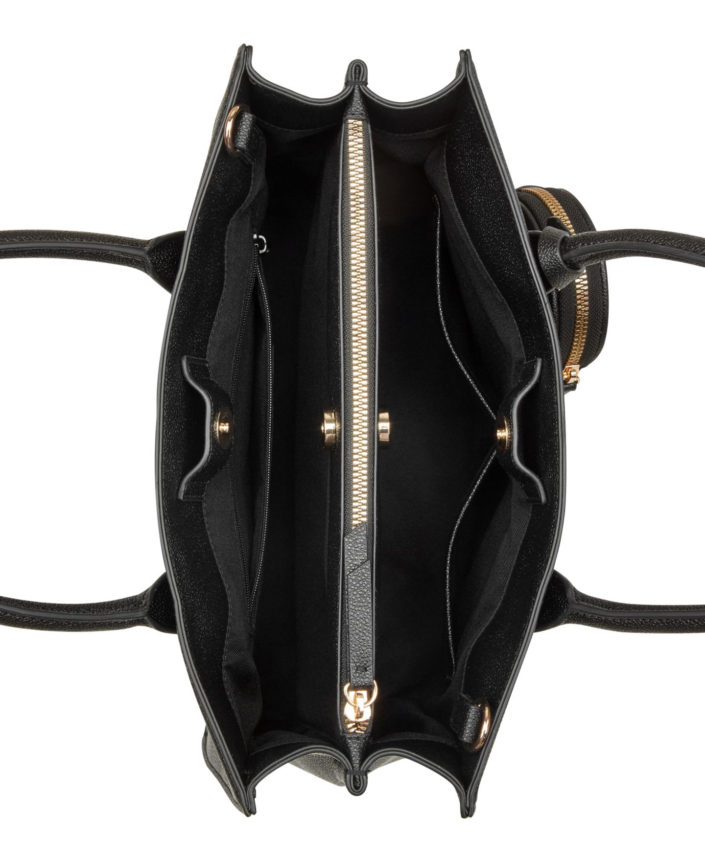 Женская сумка Nine West Magdalina Triple Compartment Shopper, цвет: Чёрный — фото 3