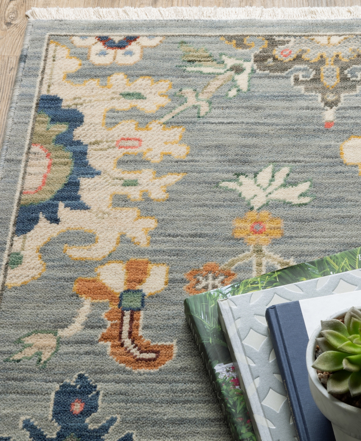Oriental Weavers Lucca 5507e 2'x6' Runner Area Rug