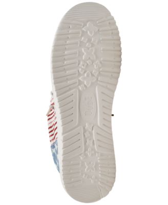 Men's Wally Americana Casual Moccasin Sneakers from Finish Line