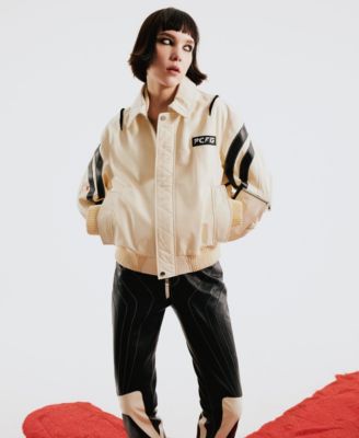 Women's Boomerang Biker Leather Jacket