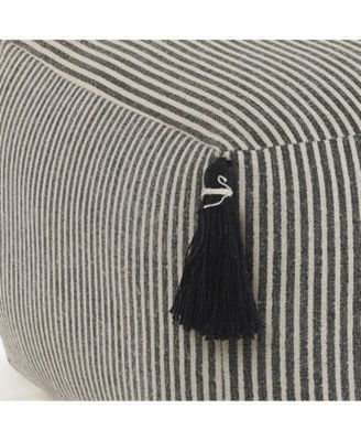 Cotton Ottoman for Footrest and Stylish Living Room Accent