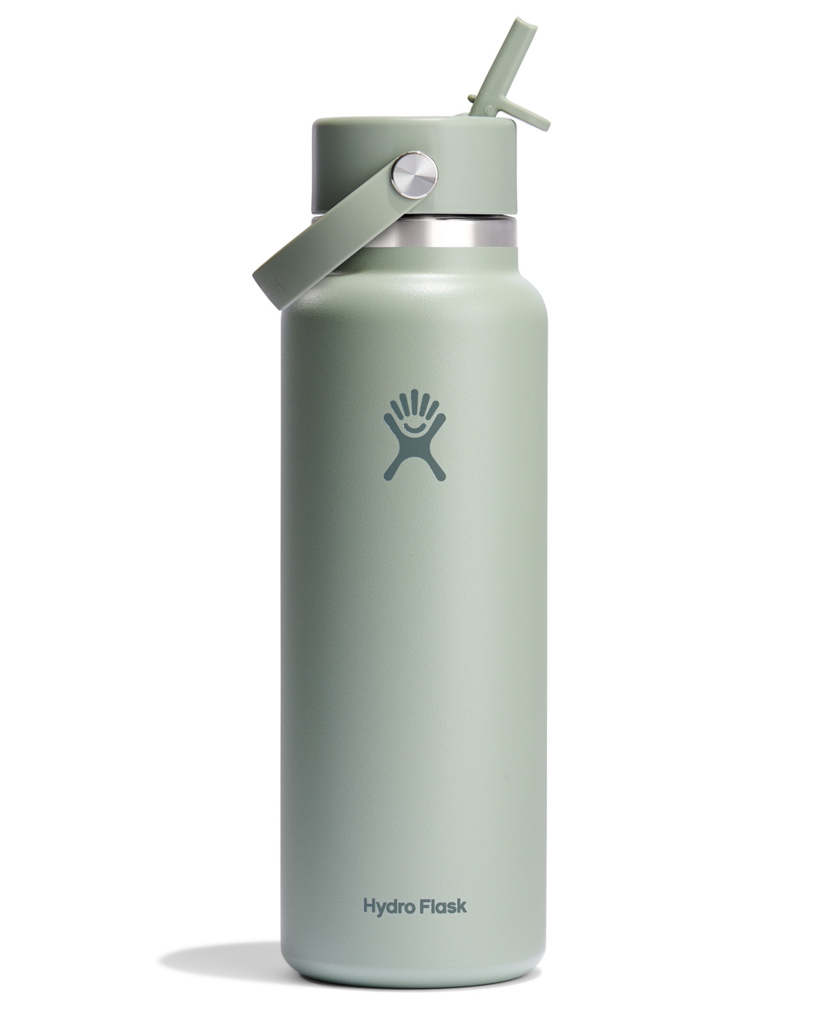 Hydro Flask 40 oz Wide Flex Straw Cap In Green