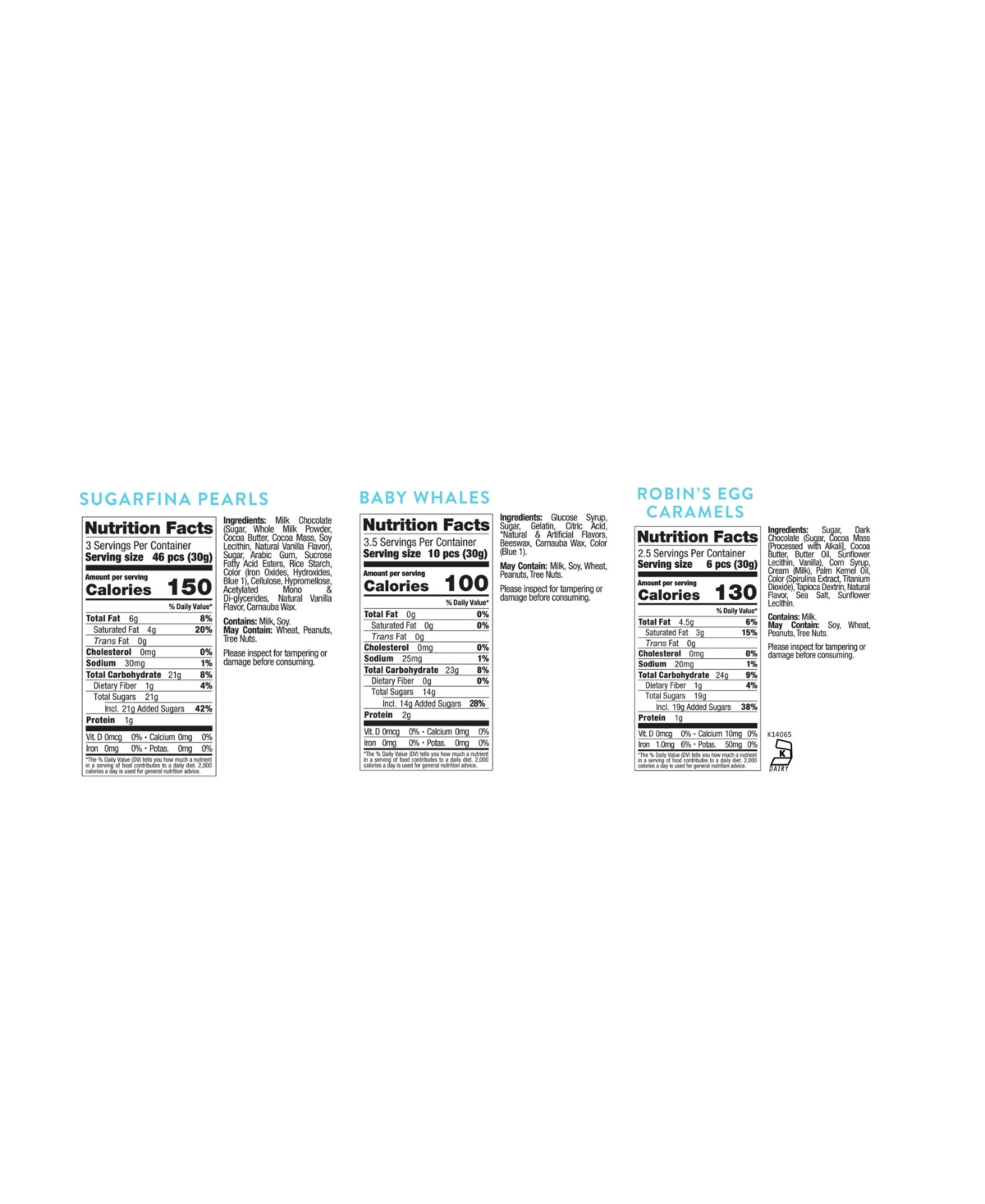Sugarfina Something Blue 3 Piece Bridal Candy Bundle