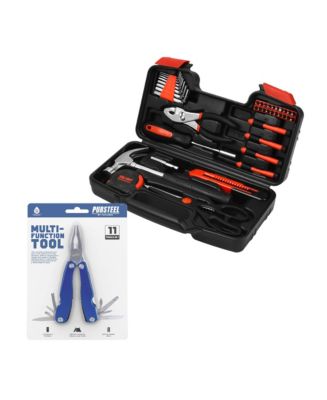 11-in-1 Multifunction Tool & Handy Solutions 39-Piece Household Tool ...