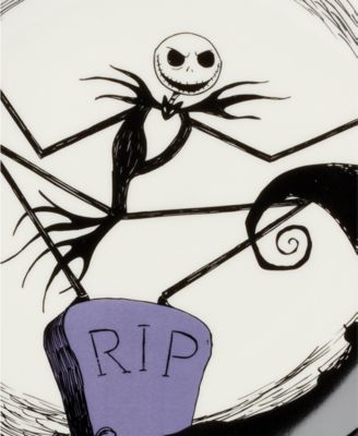 Nightmare Before Christmas Accent Plates, Set of 4