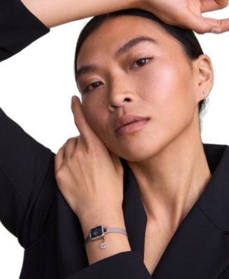 Women's Silver Tone Stainless-Steel Watch Charm