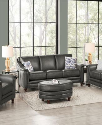 Belfast 92" Top Grain Leather Sofa