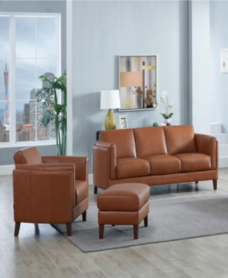 Maui 42" Top Grain Leather Armchair