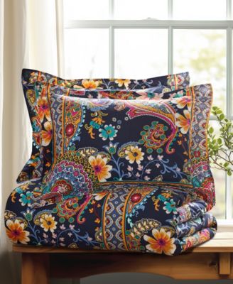 Bertelli Reversible 3-Pc. Duvet Cover Set, Queen