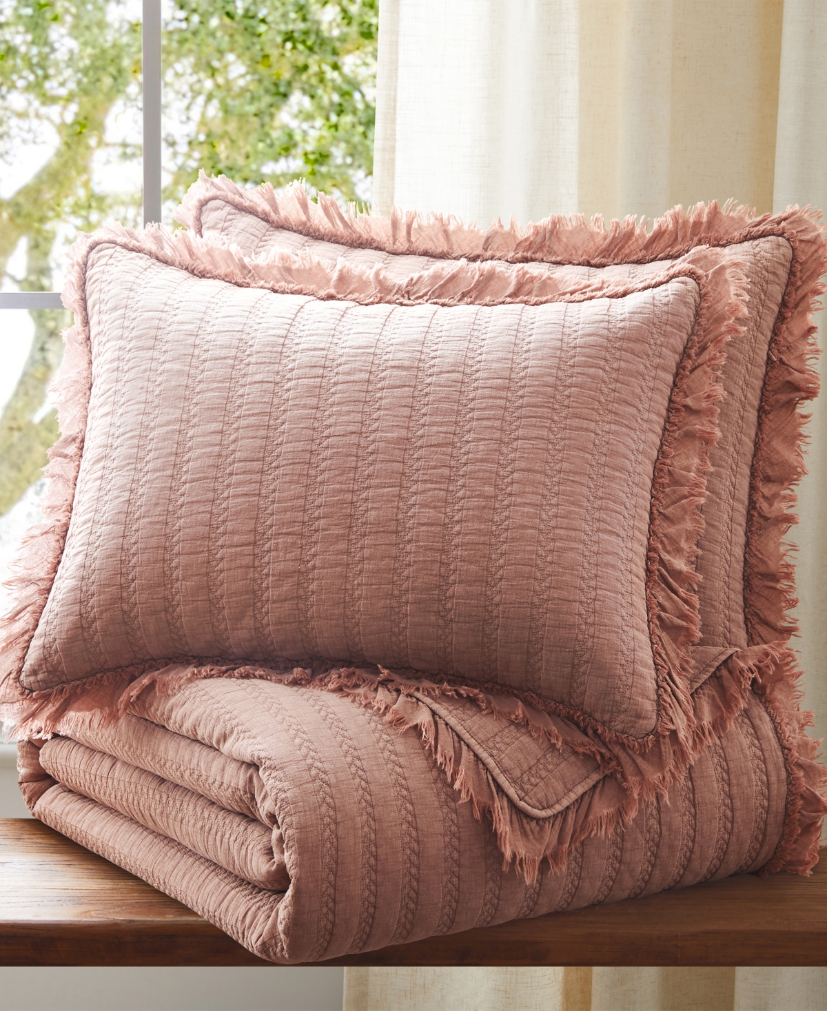 Levtex Wilhemina Stone Washed 2-Pc. Quilt Set, Twin/Twin Xl