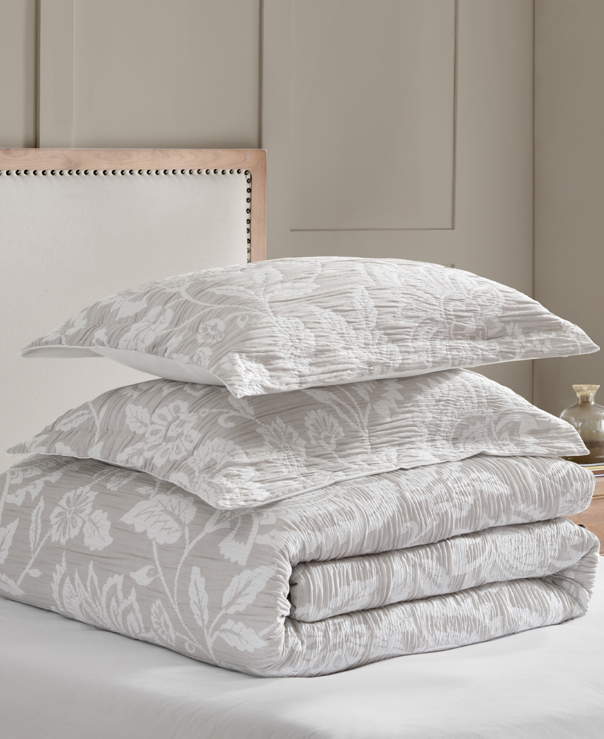 Levtex Sarrah Textured 3-Pc. Duvet Cover Set