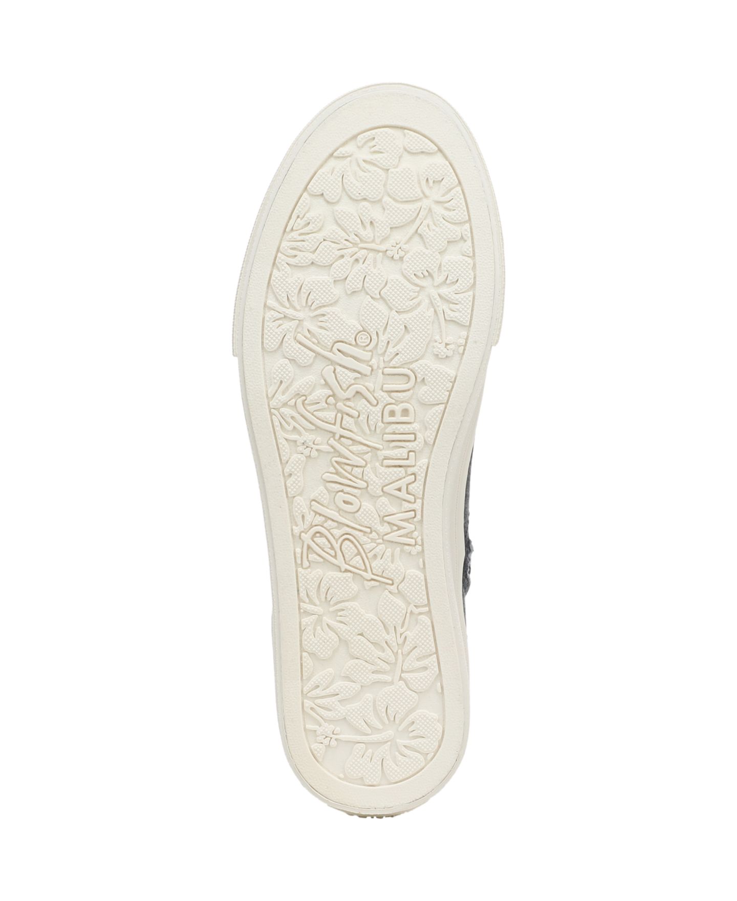 Женские кроссовки Blowfish Malibu Catch Sun High Top Zip Platform, цвет: Тёмно-синий холщовый — фото 6