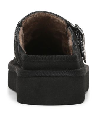 Women's Monday Round Toe Platform Mules