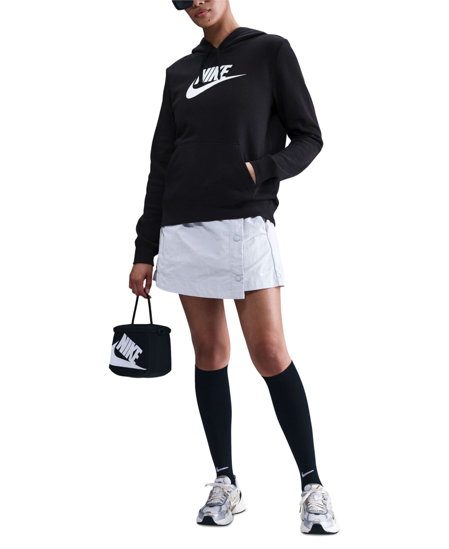 Women's Sportswear Club Fleece Logo Pullover Hoodie