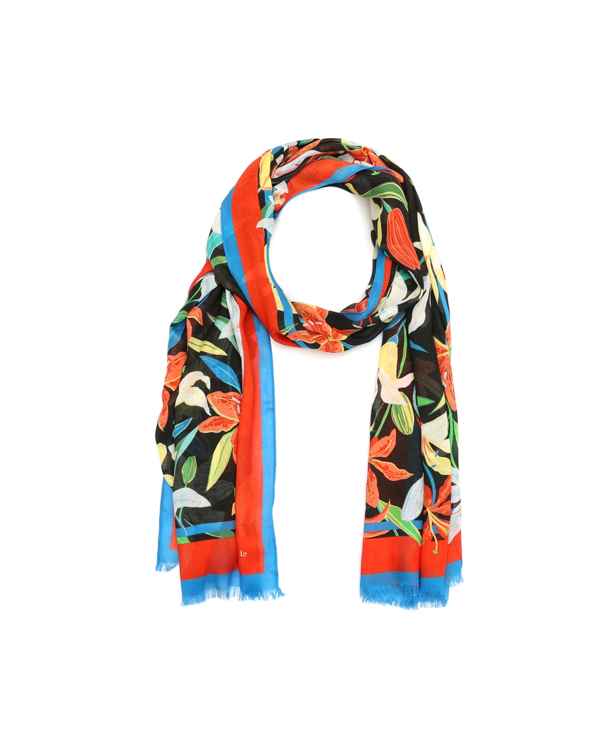 Kate Spade Women's Summer Lilies Oblong Scarf