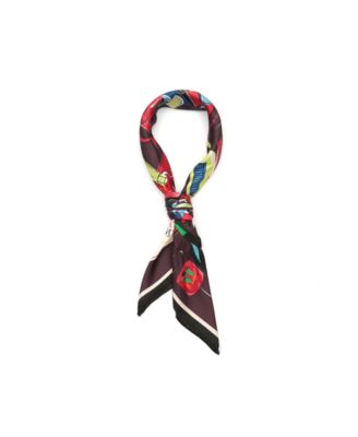 Women's Cocktail Party Silk Square Scarf