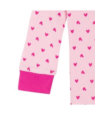 Toddler Girls Girls' 2-Pack Snug Fit Footed Cotton