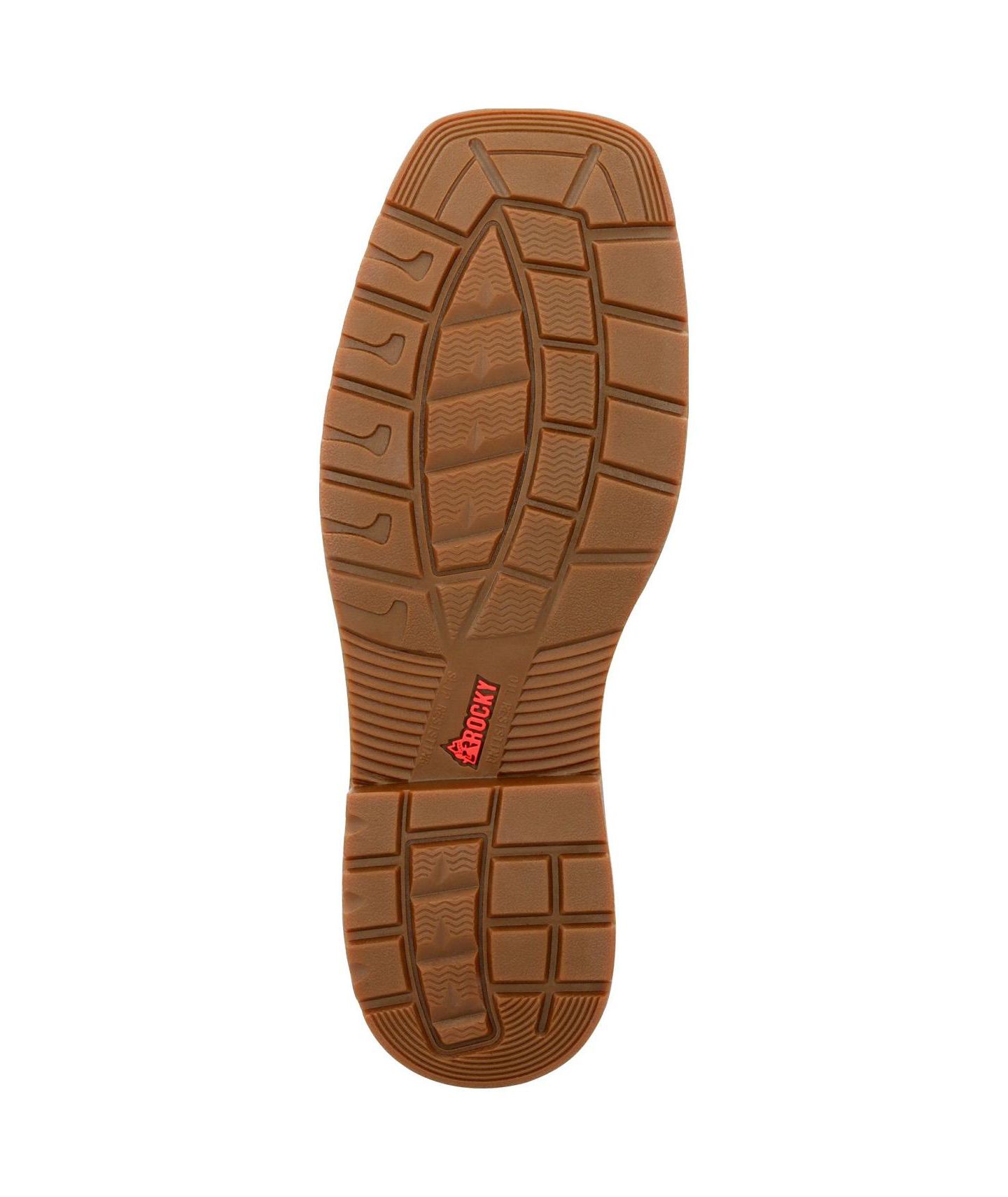 Мужские ботинки ROCKY Worksmart Unlined Western Boot, цвет: Тёмный коричневый — фото 3