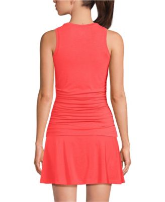 Женская приталенная майка без рукавов Power Performance от Lands'End для женщин