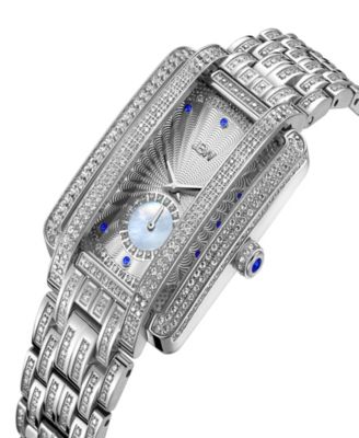 Women's Mink Platinum Series Diamond Stainless Steel Watch, 28mm