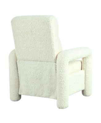 Push Back Recliner with Adjustable Backrest