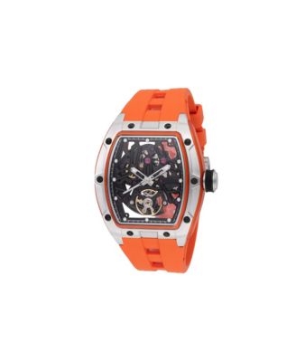 Мужские часы Invicta 49033 S1 Rally с автоподзаводом и 3 стрелками с черным циферблатом