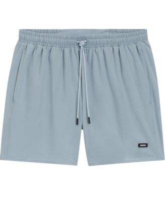 Men's Rubber Logo Badge Swimsuit