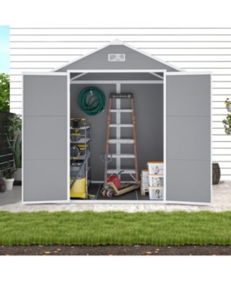 Campcraft 6x5 Resin Shed - Waterproof, UV Proof, Large Storage