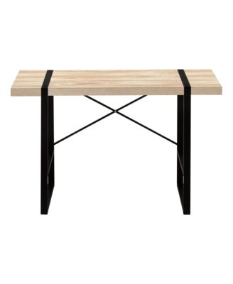 Compact Computer Desk with Sturdy Metal Frame