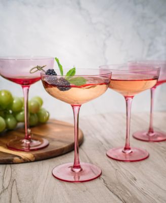 Classic Coupe Glasses, Set of 4