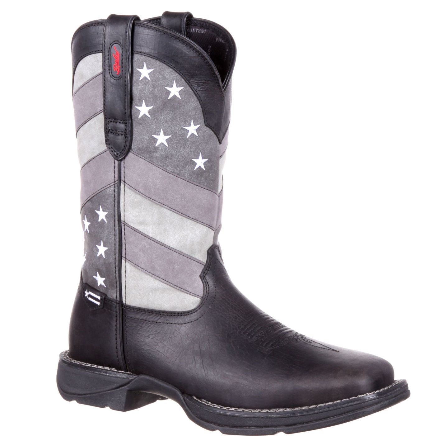 Мужские ботинки Durango Rebel by Faded Black Flag Western Boot, цвет: Чёрный угольный серый — фото 8