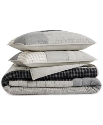 Textured Stitch 3-Pc. Comforter Set, Full/Queen, Exclusively at Macy's