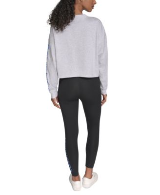 Performance Women's Logo Cropped Long-Sleeve Top