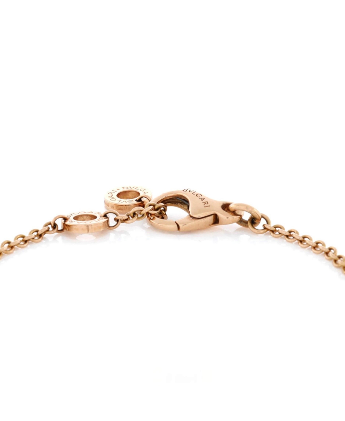 B.Zero1 Soft Bracelet 18K Rose Gold with Ceramic - 18k rose gold
