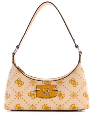 GUESS - Neda 4G Peony Logo Small Top Zip Shoulder Bag
