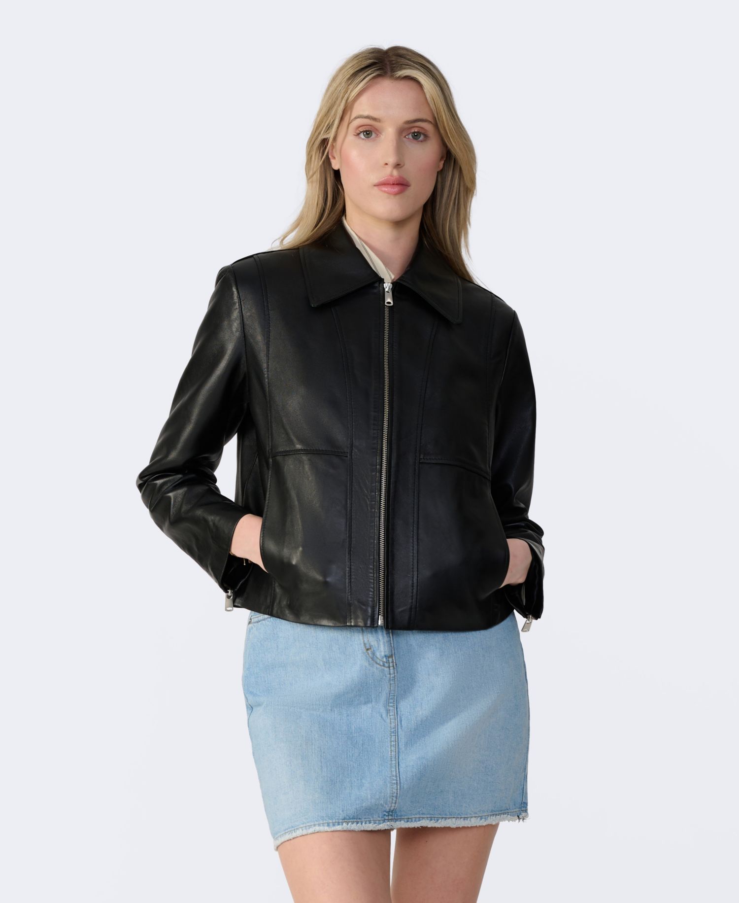 Women's Daisy Leather Jacket